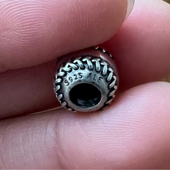 Retired Pandora x Boston Red Sox Baseball Bead Charm EUC - Picture 9 of 9